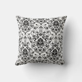 シームレスなダマスク装飾用クッション クッション (裏面)