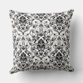 シームレスなダマスク装飾用クッション クッション (裏面)