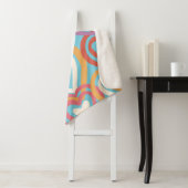 シームレスなテクスチャとおもしろいハート  シェルパブランケット (インサイチュ)