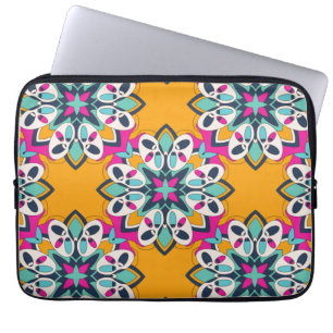 シームレスなトルコカラフル語かわいい ラップトップスリーブ