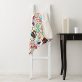 シームレスなドードルケーキの柄。手描きb シェルパブランケット (インサイチュ)