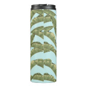 シームレスなバナ葉ナ。ヴィンテージの熱帯性パターンb タンブラー (裏面)