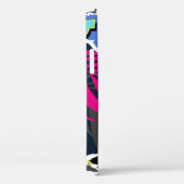 シームレスなパタポップ・アートのーンアート漫画スタイル。校合 Case-Mate iPhoneケース (裏面 / 右)