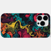 シームレスなパターンかわいいiPhone 14ケース Case-Mate iPhoneケース (裏面 (横))