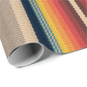 シームレスなパターンとカラフルセラペのストライプ ラッピングペーパー (ロールコーナー)