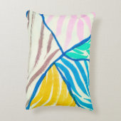 シームレスなパターンとヴィンテージ鍵とロック。無料 アクセントクッション (裏面(縦))