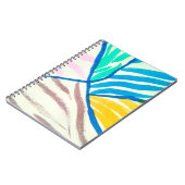 シームレスなパターンとヴィンテージ鍵とロック。無料 ノートブック (左側)