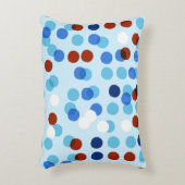 シームレスなパターンと抽象芸術・ドールオーナメント、 アクセントクッション (正面(垂直))