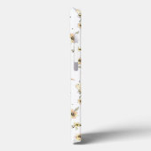シームレスなパターンの蜂蜜の蜂、妖精、ベビーのミツバチ Case-Mate iPhoneケース (裏面 / 左)