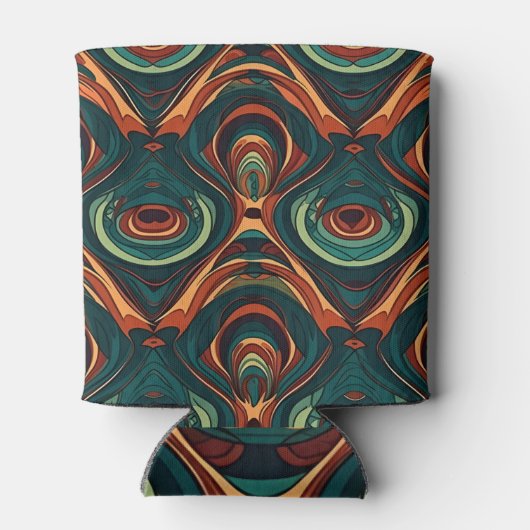 シームレスなパターンを模倣 缶クーラー (裏面)