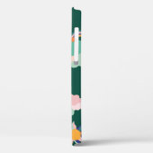 シームレスなパターンデザインとカラフルクラウドとr Case-Mate iPhoneケース (裏面 / 左)