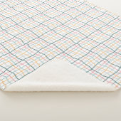 シームレスなパターン交差ドードルライン シェルパブランケット (3/4)