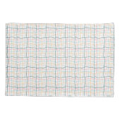 シームレスなパターン交差ドードルライン 枕カバー (裏面-左)