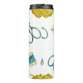 シームレスなパターン編み物 タンブラー (裏面)