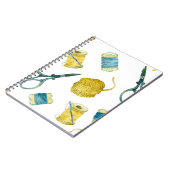 シームレスなパターン編み物 ノートブック (左側)