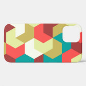 シームレスなパターン。ジオメトリの無限の背景 Case-Mate iPhoneケース (裏面 (横))