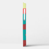 シームレスなパターン。ジオメトリの無限の背景 Case-Mate iPhoneケース (裏面 / 左)