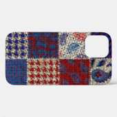シームレスなパターン。パッチワークパターンの模倣 Case-Mate iPhoneケース (裏面 (横))
