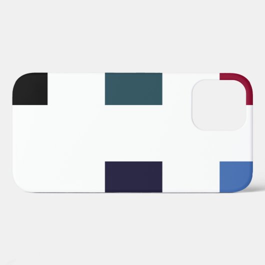 シームレスなパターン。ブラシストロークとエレメントを傾斜させる Case-Mate iPhoneケース (裏面 (横))