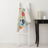 シームレスなパターン – ヴィンテージ紅葉図 シェルパブランケット (インサイチュ)