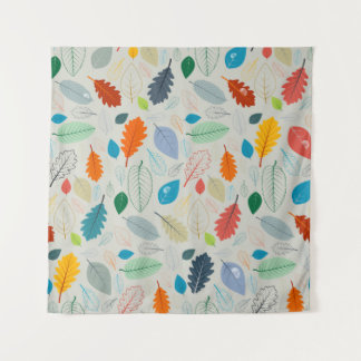 シームレスなパターン – ヴィンテージ紅葉図 タペストリー