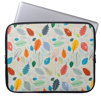 シームレスなパターン – ヴィンテージ紅葉図 ラップトップスリーブ