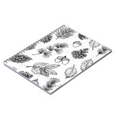 シームレスなパターン。手書きヴィンテージイラストレーション ノートブック (左側)