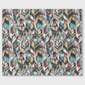 シームレスなフェザリング ラッピングペーパー (フラット)