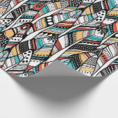 シームレスなフェザリング ラッピングペーパー (角)