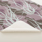 シームレスなフローラ背景、シームレスなパターン、  シェルパブランケット (3/4)