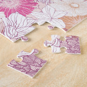 シームレスなフローラ ジグソーパズル (側面)