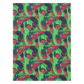 シームレスなポインチ絵を描リズムの手の円 テーブルクロス (正面)