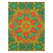 シームレスなポインチ絵を描リズムの手の円 テーブルクロス (正面)