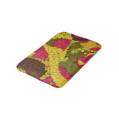 シームレスなポインチ絵を描リズムの手の円 バスマット (アングル)