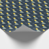 シームレスなマルガリータコックテールパターン ラッピングペーパー (角)