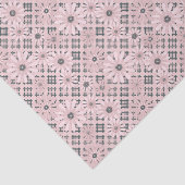 シームレスなモダン抽象芸術のプレイドフローラ 薄葉紙 (詳細)