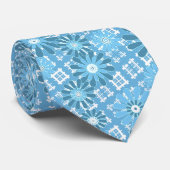 シームレスなモダン抽象芸術plaidフローラbl ネクタイ (ロール)