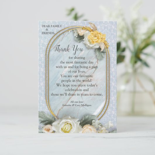 シームレスなライトブルー、ピンクとホワイトマンダラ 出欠カード (スタンド正面)