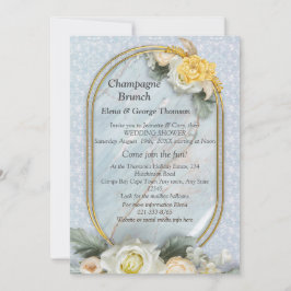 シームレスなライトブルー、ピンクとホワイトマンダラ 招待状