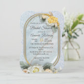 シームレスなライトブルー、ピンクとホワイトマンダラ 招待状 (スタンド正面)