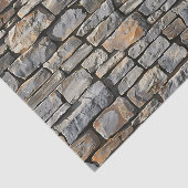 シームレスなルスティックスタックストーンのデコパージュ 薄葉紙 (詳細)