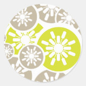 シームレスなレトロシール ラウンドシール (正面)