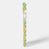 シームレスなレトロパターン 角の丸い四角形 Case-Mate iPhoneケース (裏面 / 左)