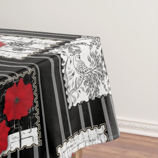 シームレスなレトロヴィンテージパッチワークキルティングパッチ テーブルクロス (インサイチュ)