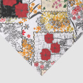 シームレスなレトロヴィンテージパッチワークキルティングパッチ 薄葉紙 (詳細)