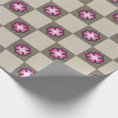 シームレスなレトロ美的デザイン» ラッピングペーパー (角)