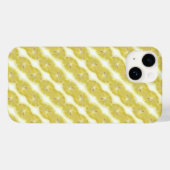 シームレスなレモンのパターン Case-Mate iPhoneケース (裏面 (横))