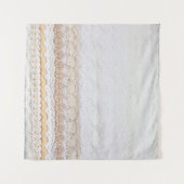 シームレスなレースコレクション：布地のテクスチャ タペストリー (正面(横))