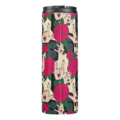 シームレスなロック音楽、抽象芸術パターン。 タンブラー (裏面)