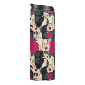 シームレスなロック音楽、抽象芸術パターン。 タンブラー (回転右)